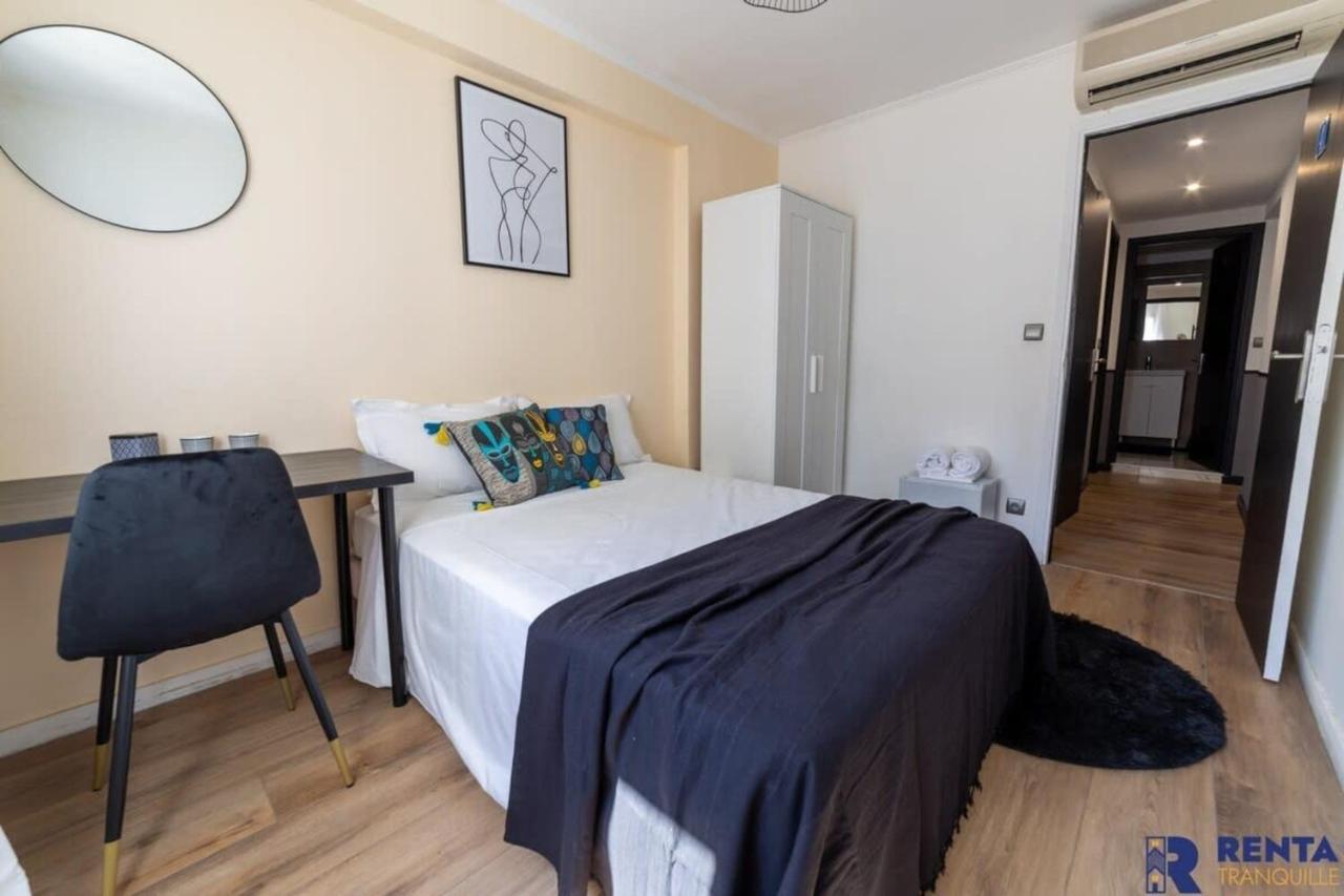 Riviera 4 Aeroport Wifi Climatisation Partage Nice