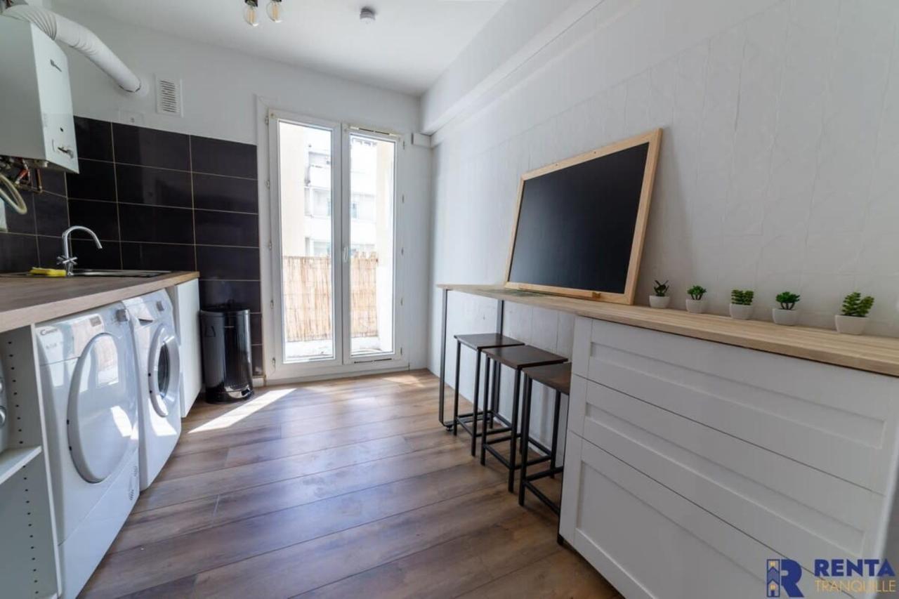 Riviera 4 Aeroport Wifi Climatisation Partage Appartement *